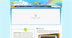Desktop Screenshot of edukitelearning.com